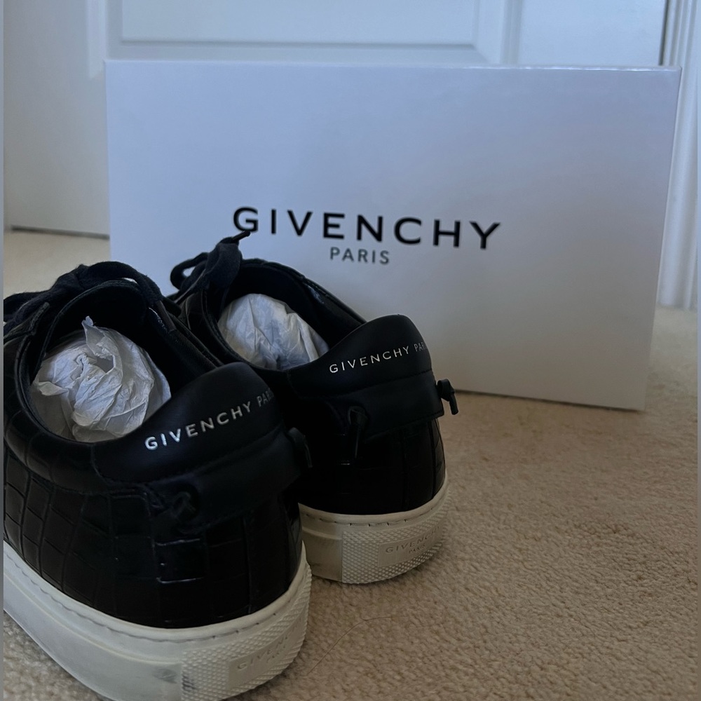Givenchy Croc Leather Sneakers